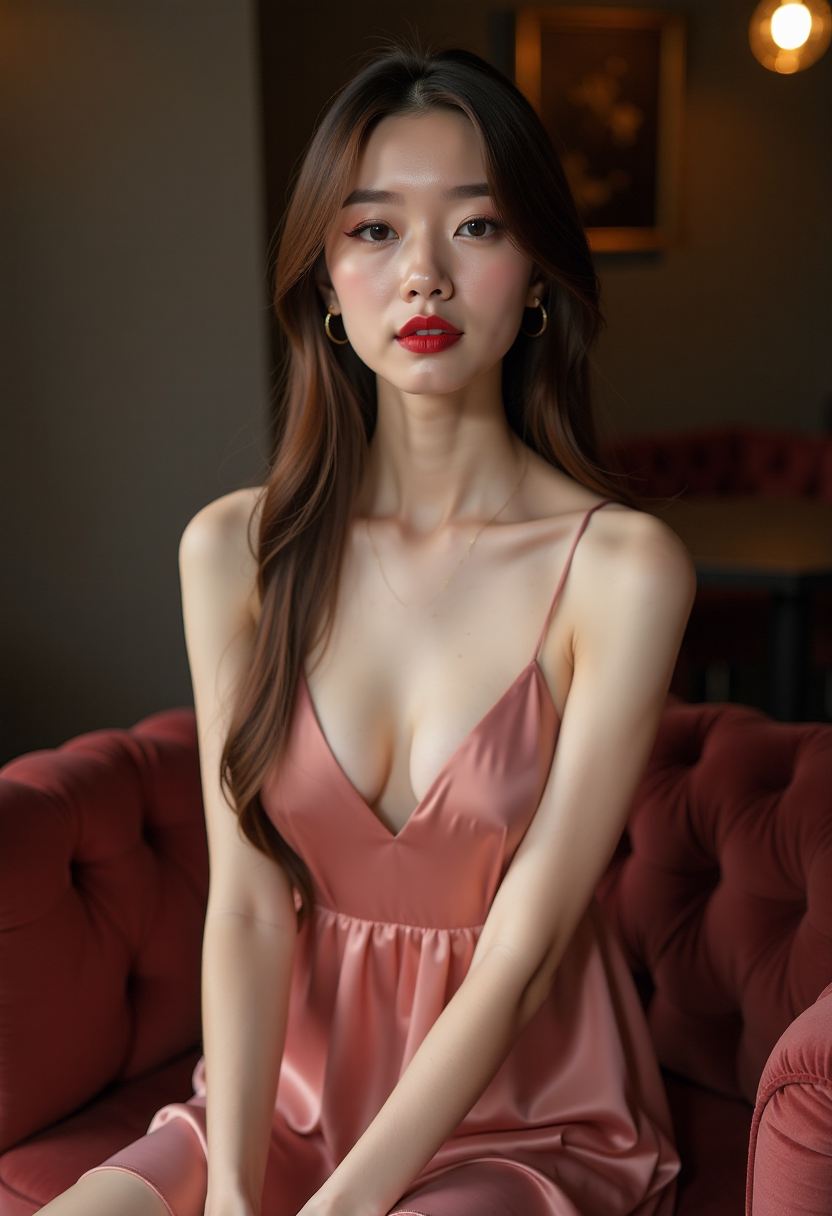 年轻的女孩与陶艺坊
